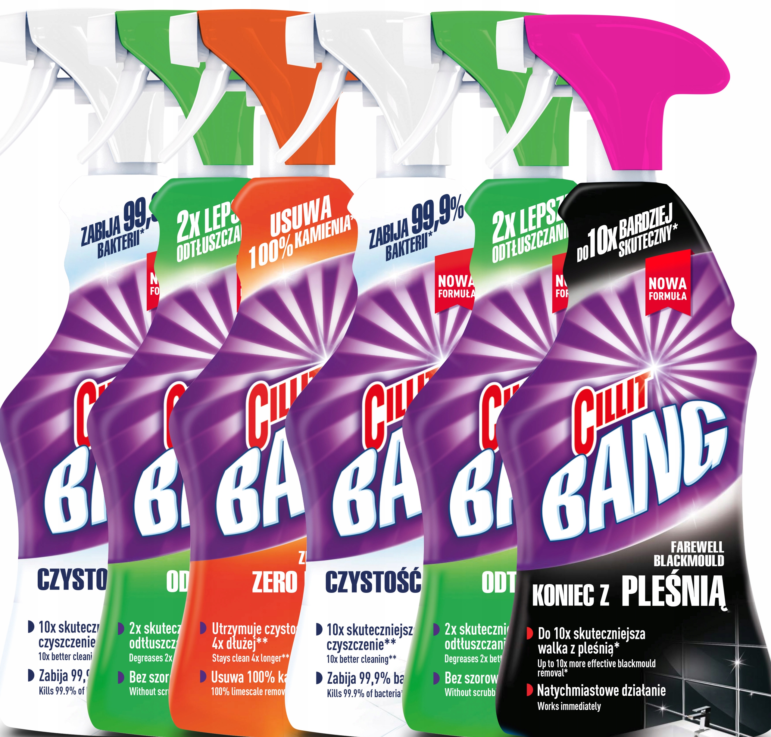 

Cillit Bang Czyszczenie Wielofunkcyjne Spray 4,5L