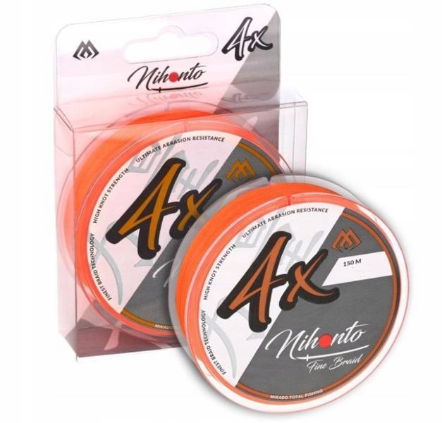 

Plecionka Mikado Nihonto Fine Orange 0,18mm 150m