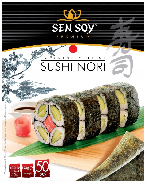 

Algi, Glony do Sushi Nori Gold 50 szt. Korea