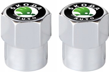 

Skoda Nakrętki Na Wentyl komplet=4szt z Pl