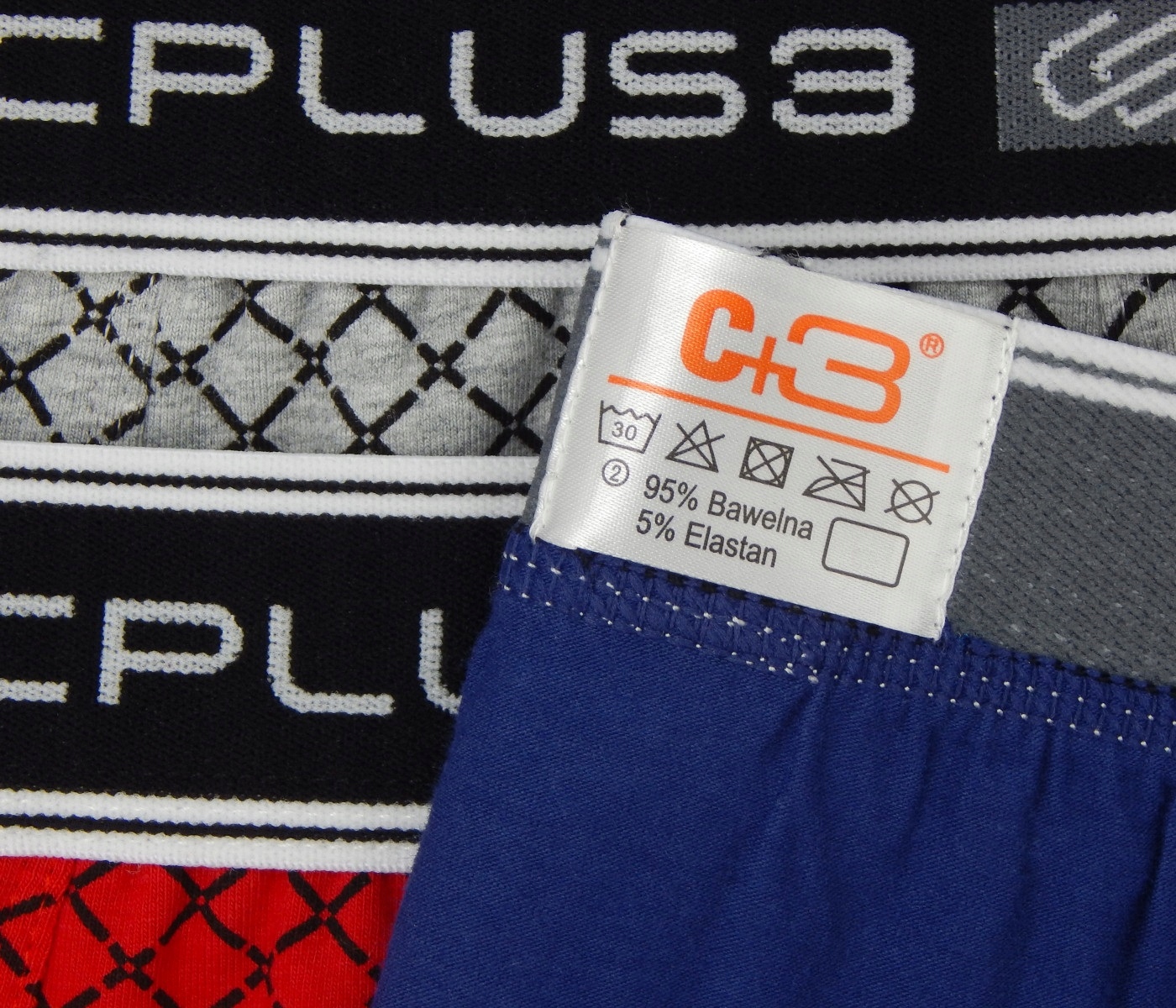 4 X BOKSERKI MĘSKIE BAWEŁNIANE C+3 JAKOŚĆ PREMIUM Kolor wielokolorowy