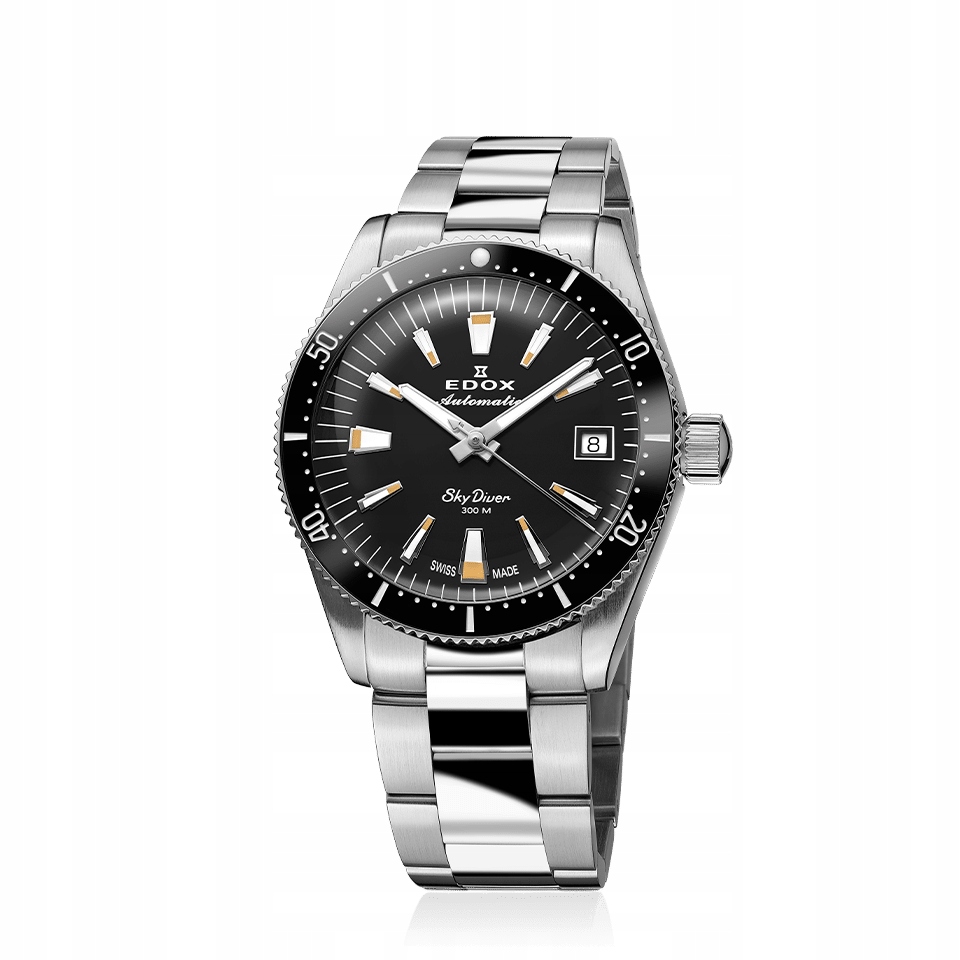 Edox Skydiver Automatic Lady 80131-3NM-NIB 38mm WR300