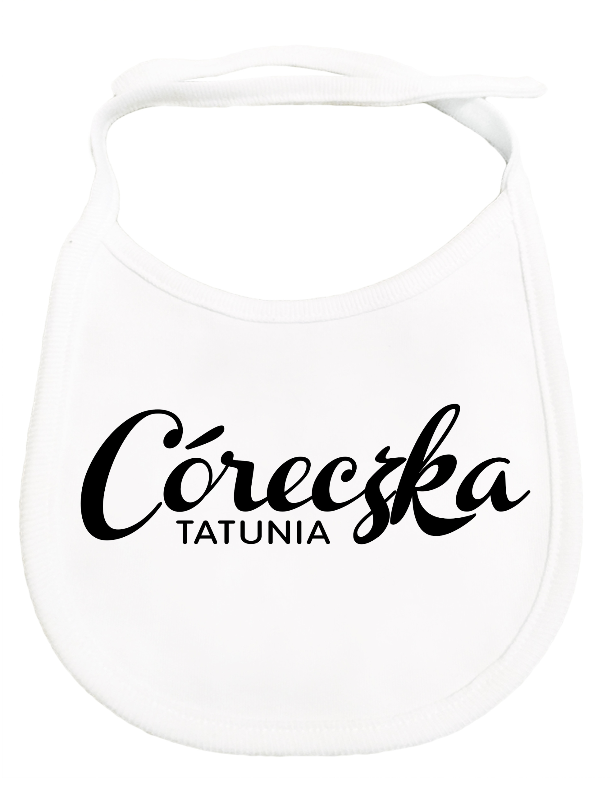 

Śliniak Z Nadrukiem Córeczka Tatunia
