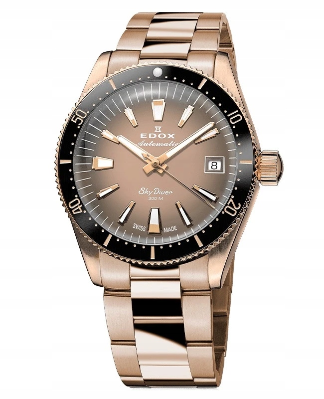 Dámské hodinky Edox 80131-37RNM-VDBEI Skydiver Automatic Lady