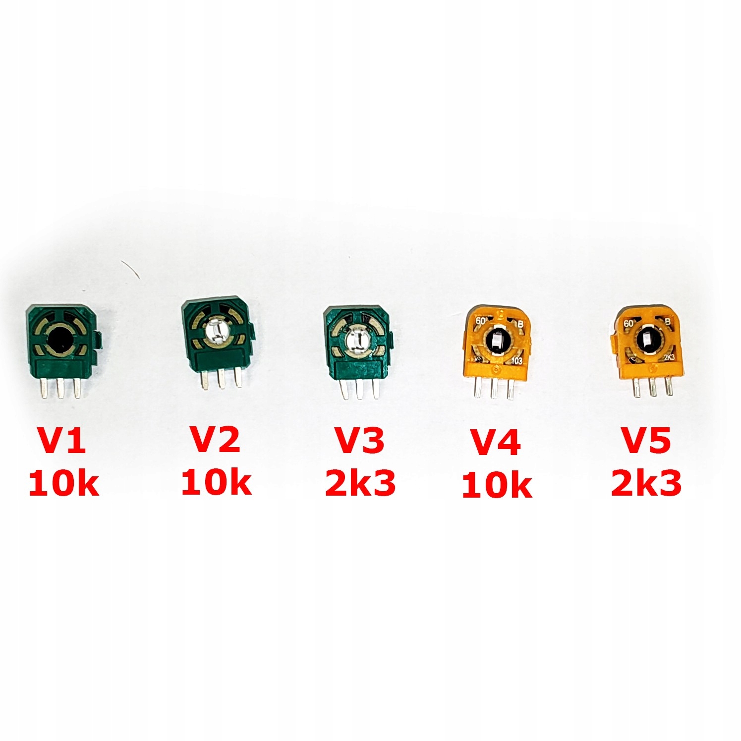 Potencjometr V1 10k analog Xbox One Series Pochodzenie oryginał