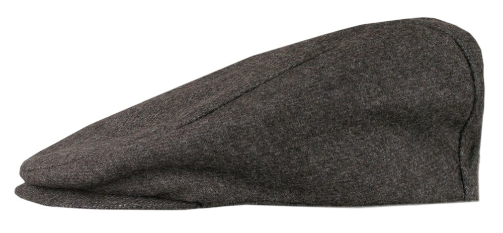 Podzimní a zimní pánská vlněná čepice His Story hnědo-popelavá M