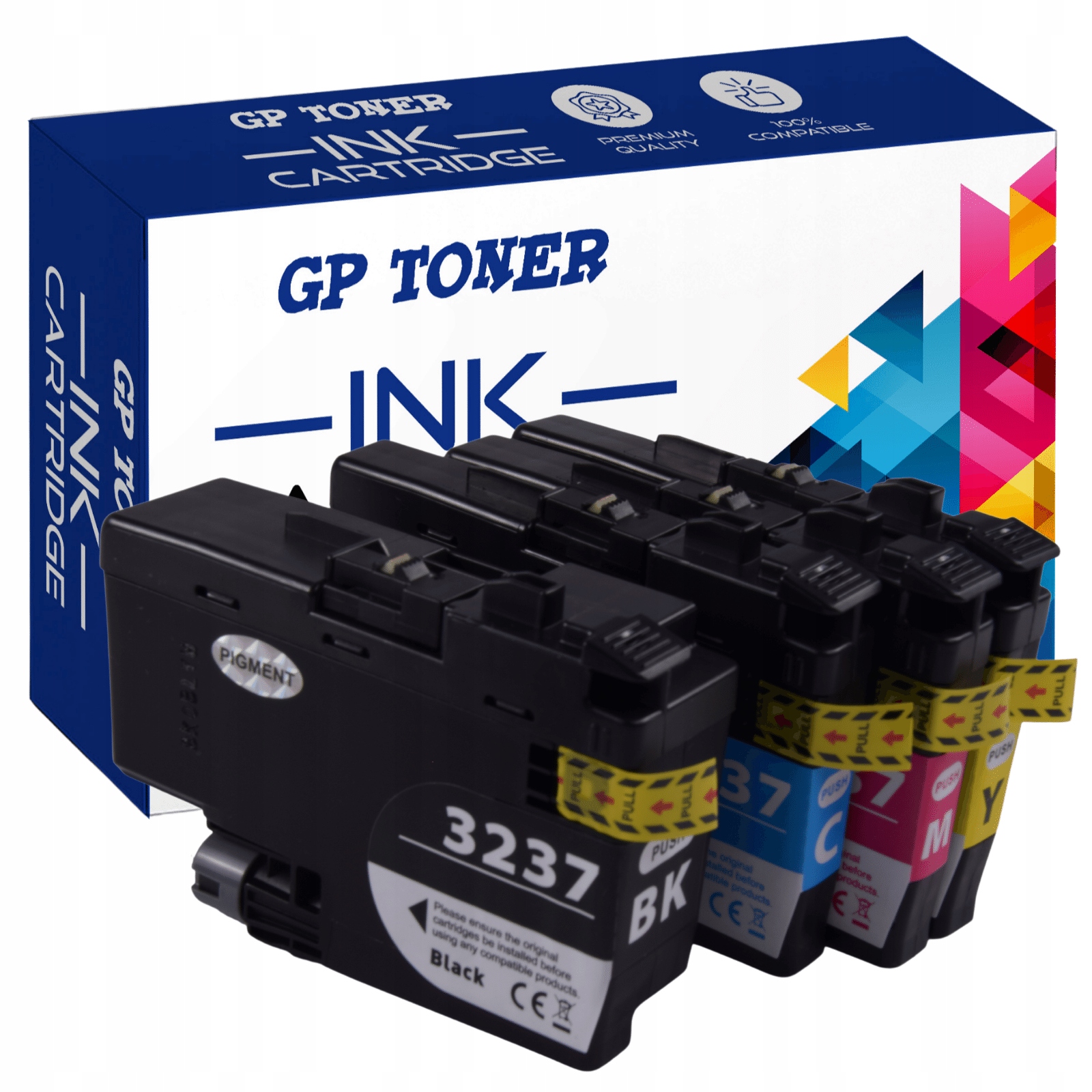 4 Inkousty pro Brother 3237 Cmyk GP-B3237XL Cmyk