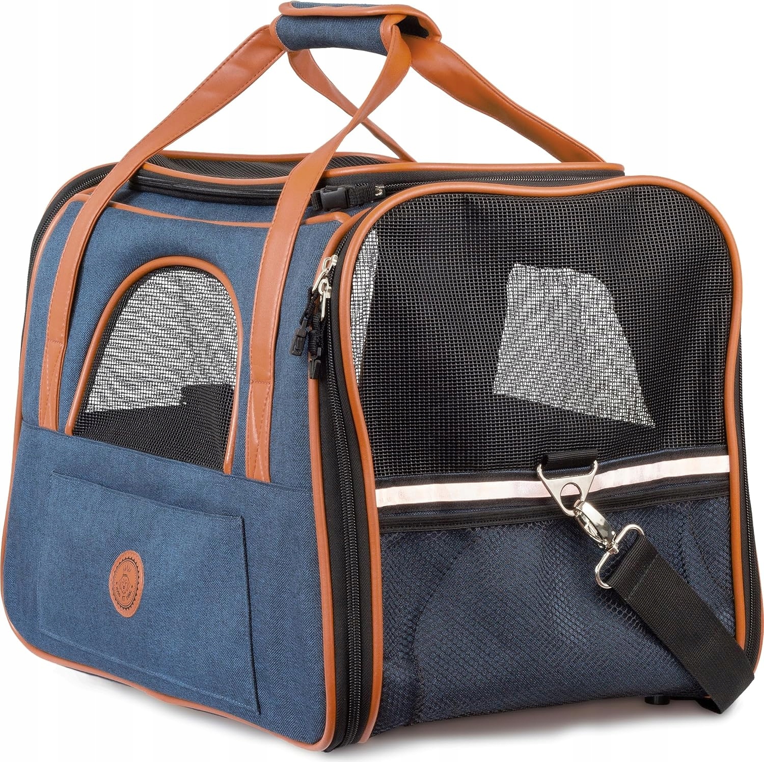 Přepravní Taška Pro Psa A Kočku Skládací 44x32x34 CM Do 6,5 Kg