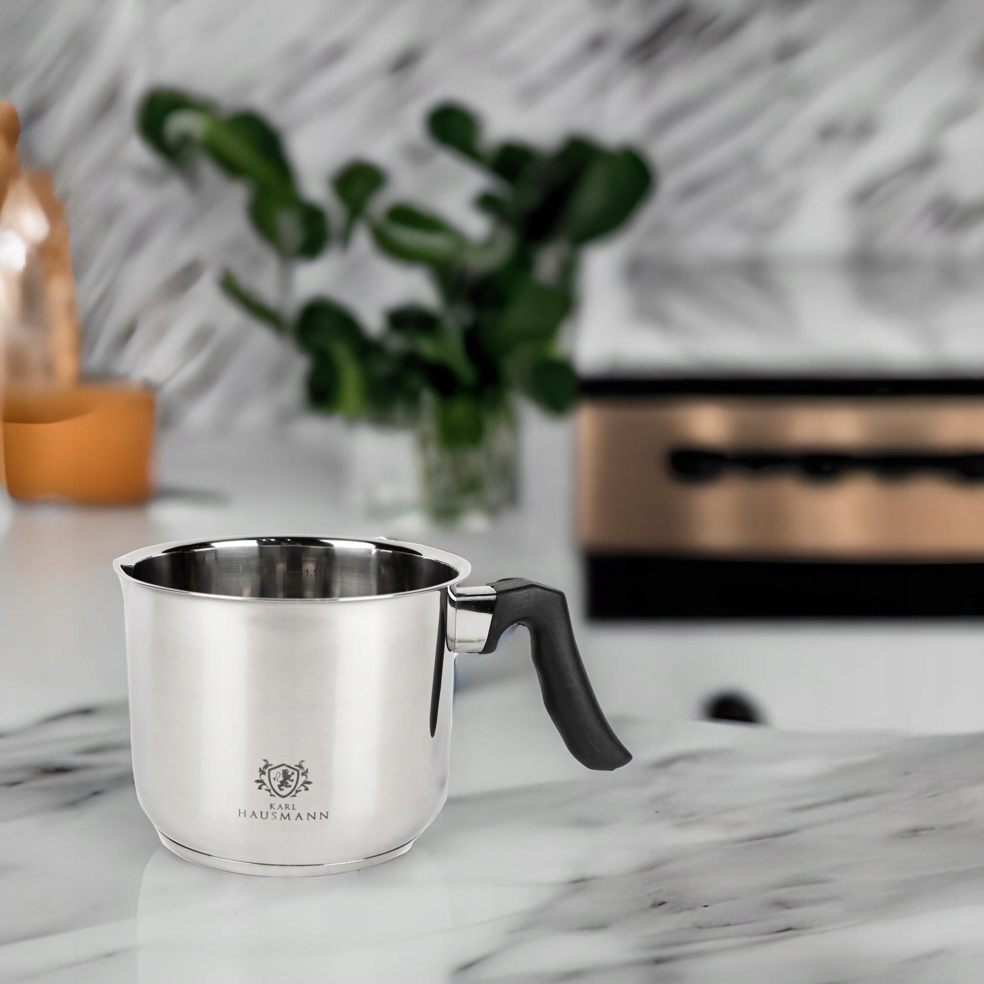 Garnek do mleka 1,5L indukcja 2617 Pojemność 1.6 l