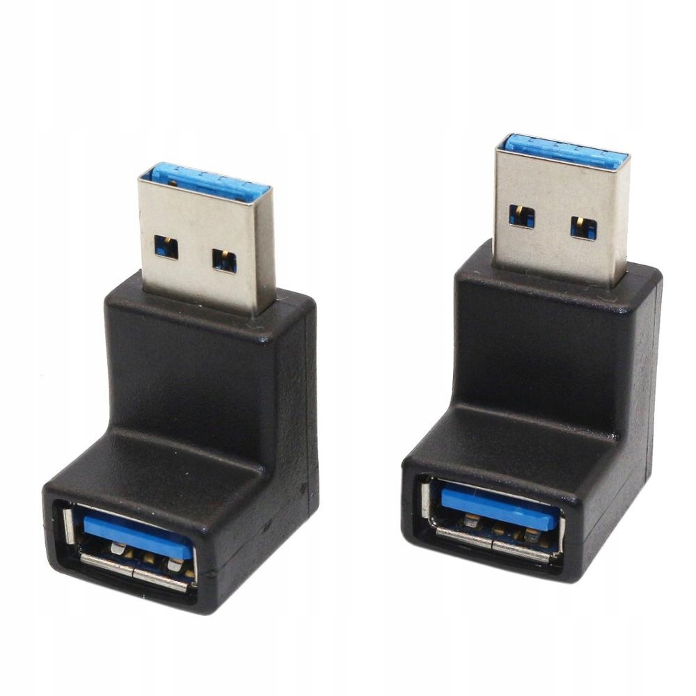 2pcs USB3.0 AM to AF L Shape Converter Adapter USB Kod producenta 6837690537325