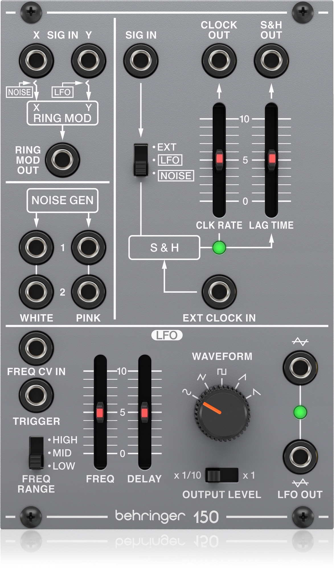 Behringer 150 Ring Mod/noise/s&h/lfo Modul modulárního syntezátoru
