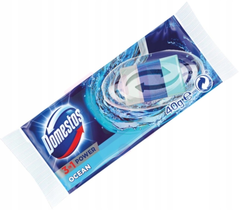 

Domestos Power 3w1 Kostka Wc Ocean Zapas Wkład 40g