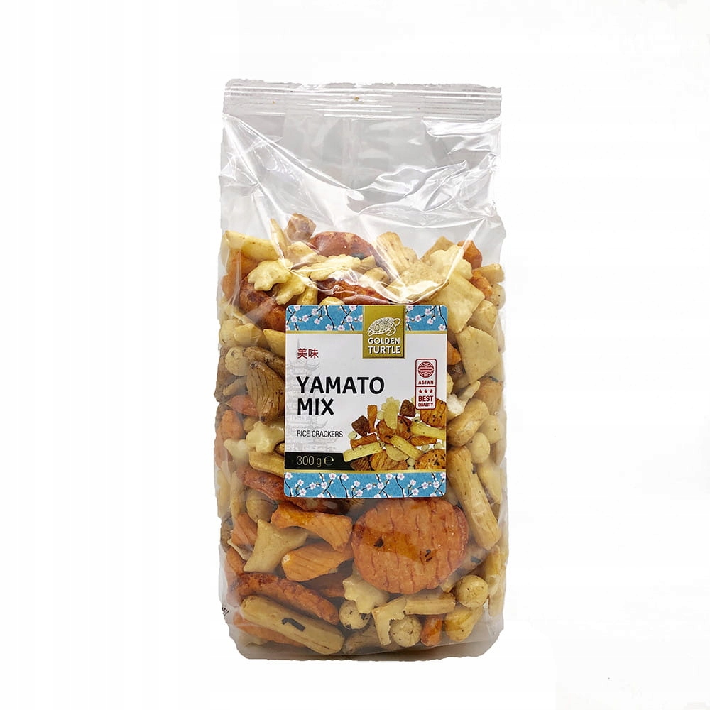 

Krakersy ryżowe Yamato Mix marki Golden Turtle 300