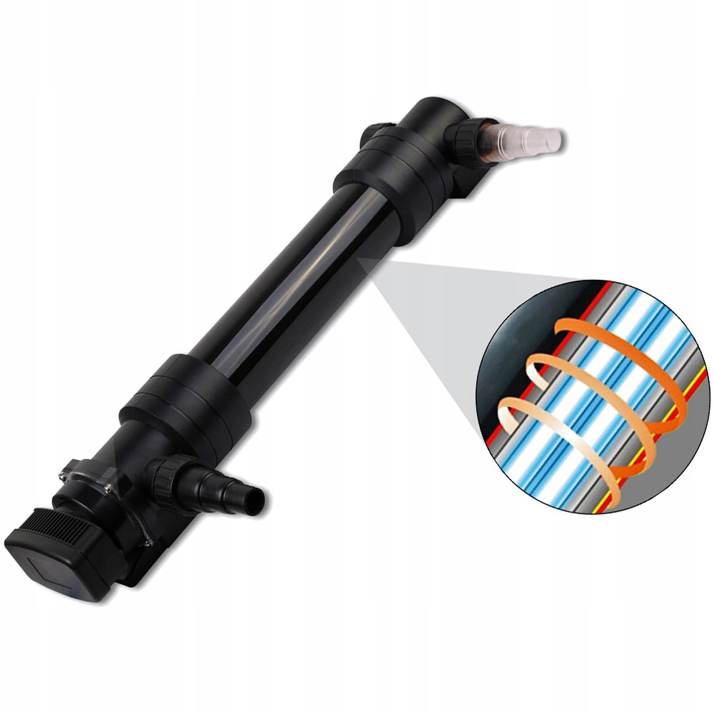 Levně Voděodolný Uv Sterilizátor Sunsun Uv-c 55W Dvojitý Výstup Vody