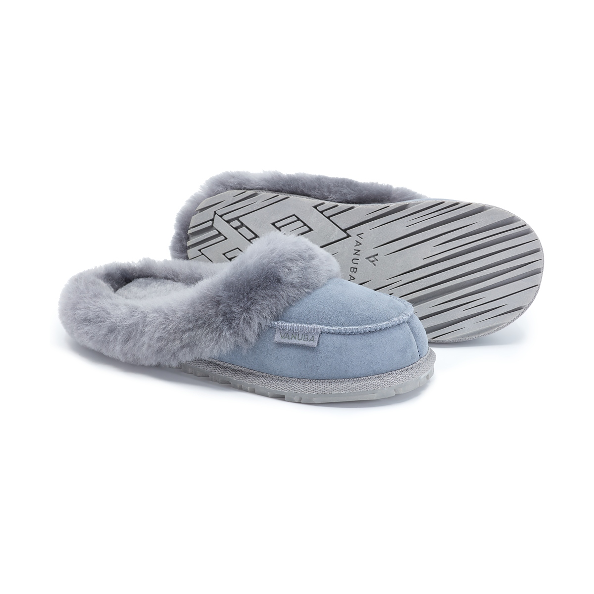 Dámské pantofle Horalské Pantofle Loutky Vlněné teplé Popelavé vel