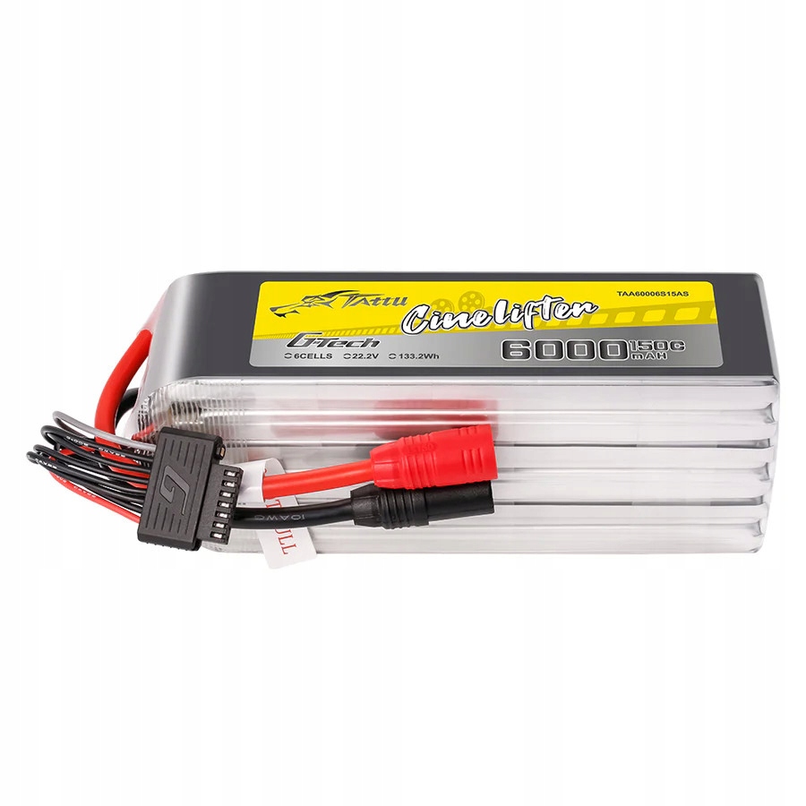 Li-Pol Tattu Cinelifter 6S 22.2V 6000mAh 150C AS150