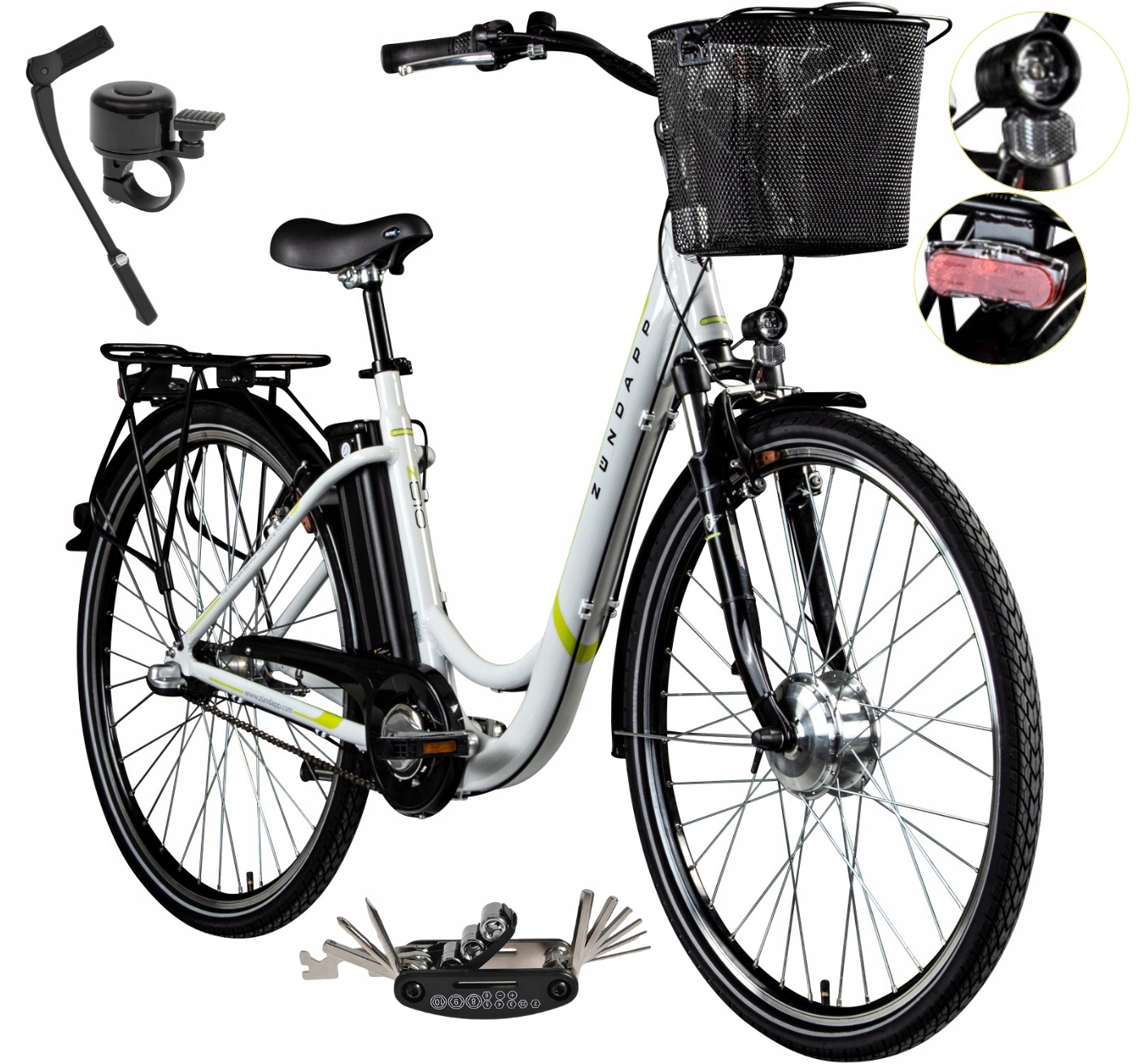 Elektrokolo Dámské městské 28" Shimano Nexus Aluminium Amory 250 W