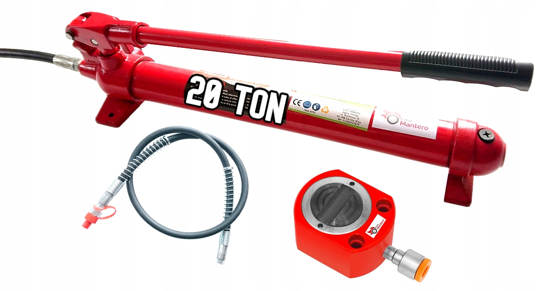 

Pompa Hydrauliczna 20T Siłownik Niski Rozpierak