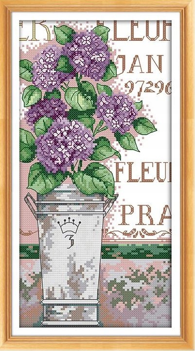 Kanva s potiskem sada (kanva, mulina)