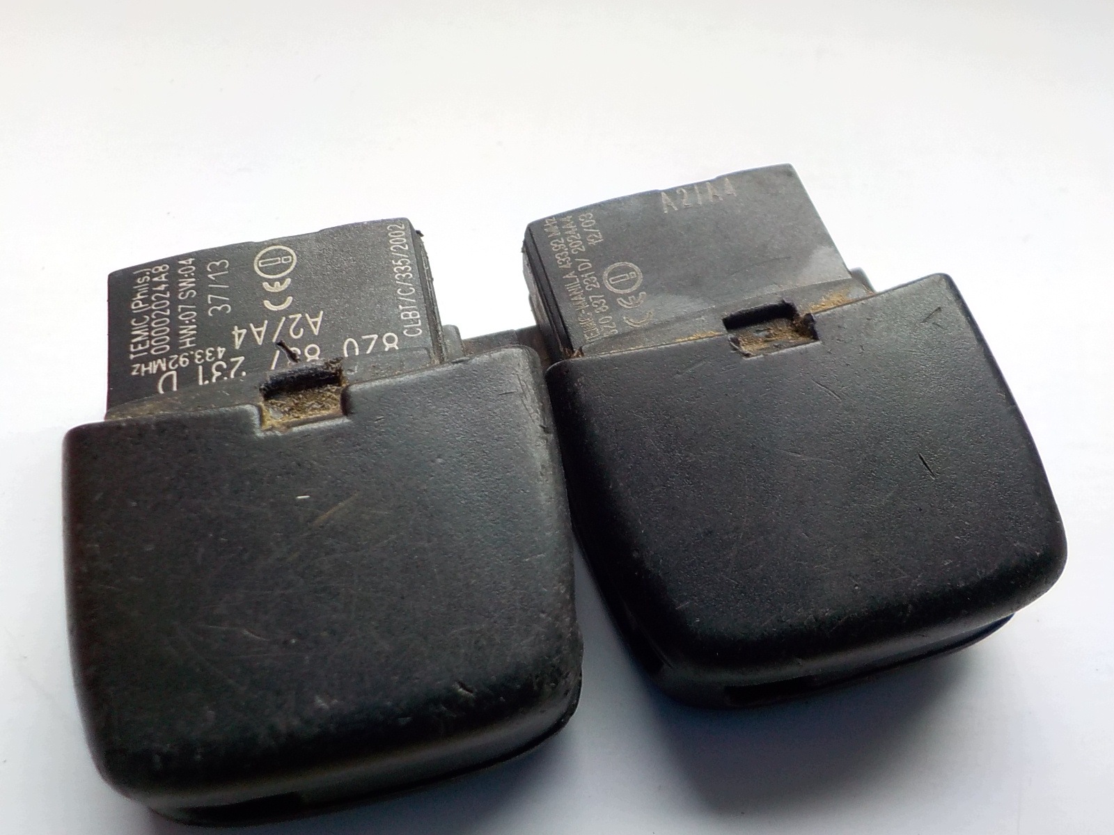AUDI A2 A3 A4 A6 Clé PILOT 433,92 MHZ