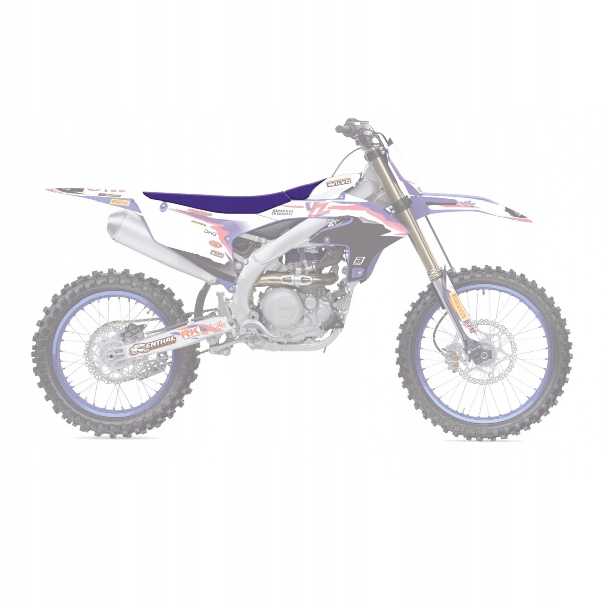Blackbird Poťah Poťah Na Sedadlo Yamaha Yz 250F '24 Yz 450F '23-