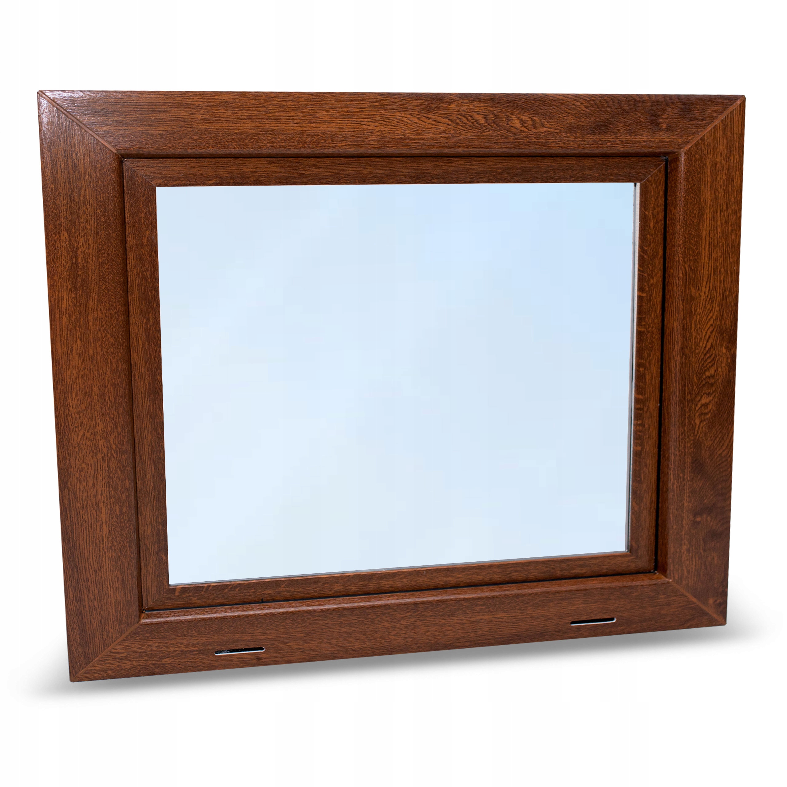 Okno Pvc 70x60 Ekonomická Pivnica Garážová Eko Výklopná 700x600 Zlatá Dub