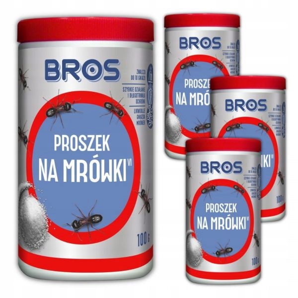 Proszek przeciwko mrówkom BROS 100 g PAKIET