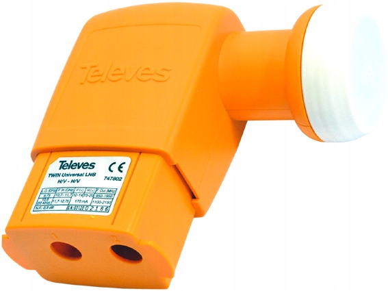 KONWERTER TELEVES TWIN 0,3dB Marka Televes