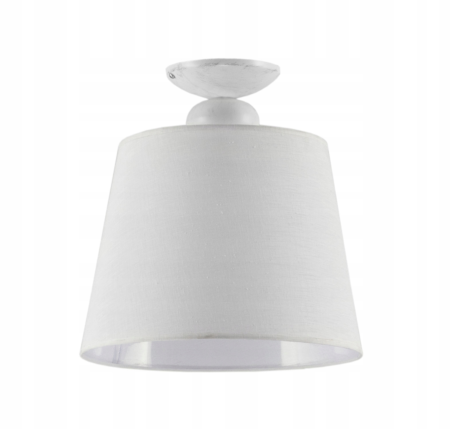 Jupiter Stropná lampa Kamelia biela 1xE27 15W s abažúrom