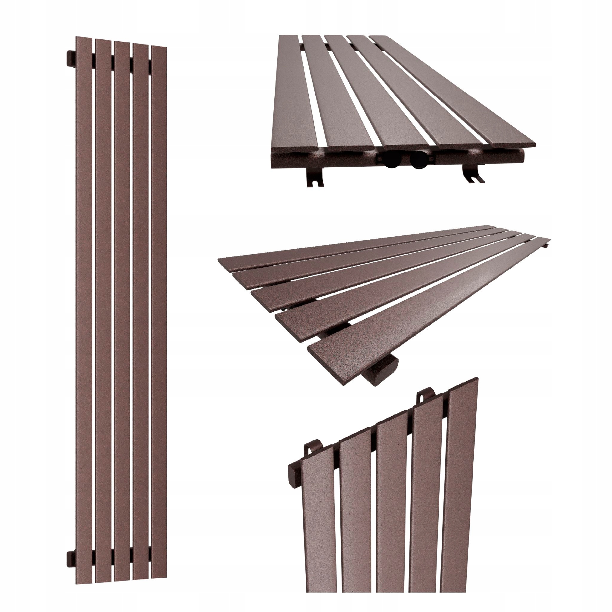 Dekorativní Radiátor Belloslim 100x38 Bordo