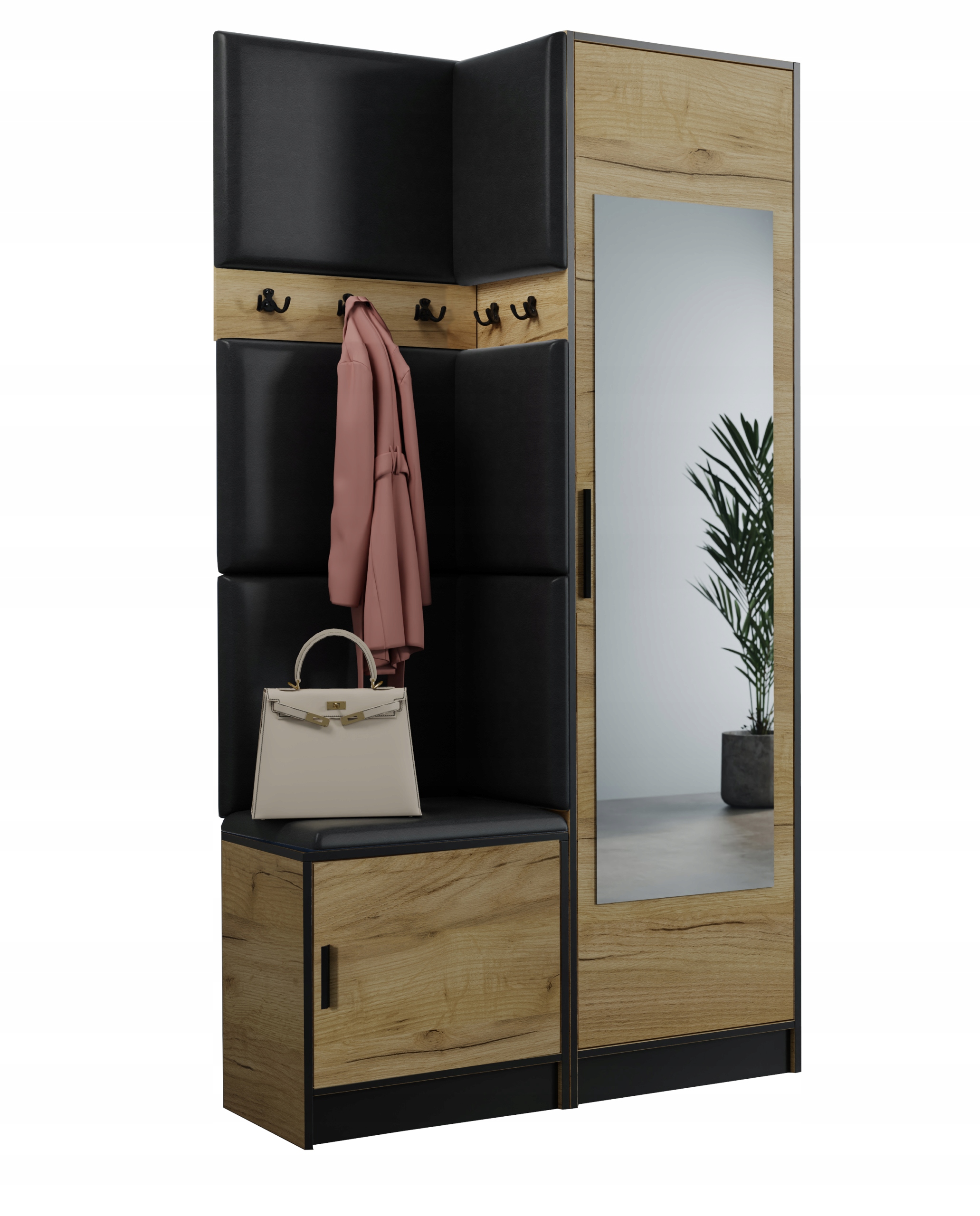 

Garderoba Dior 11 siedzisko panel tapicerowany