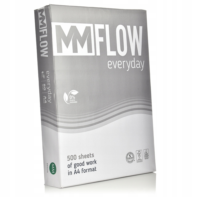 

Papier Ksero Do Drukarki Mmflow A4 500Kartek Biały