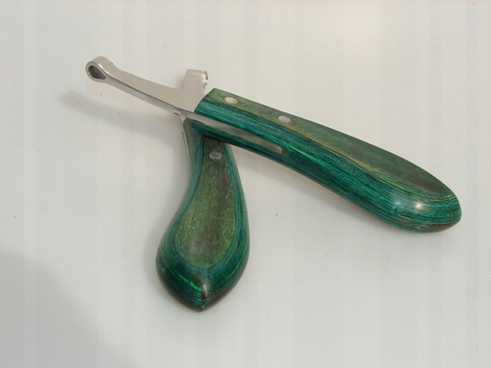 NÓŻ ŁEZKA DO KOREKCJI KOPYT -RACIC PROFESJONALNY Model NÓŻ