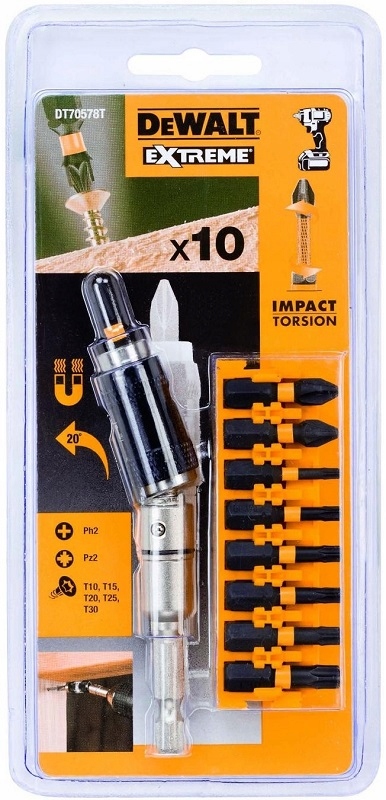 Zestaw bitów DeWalt DT70578T