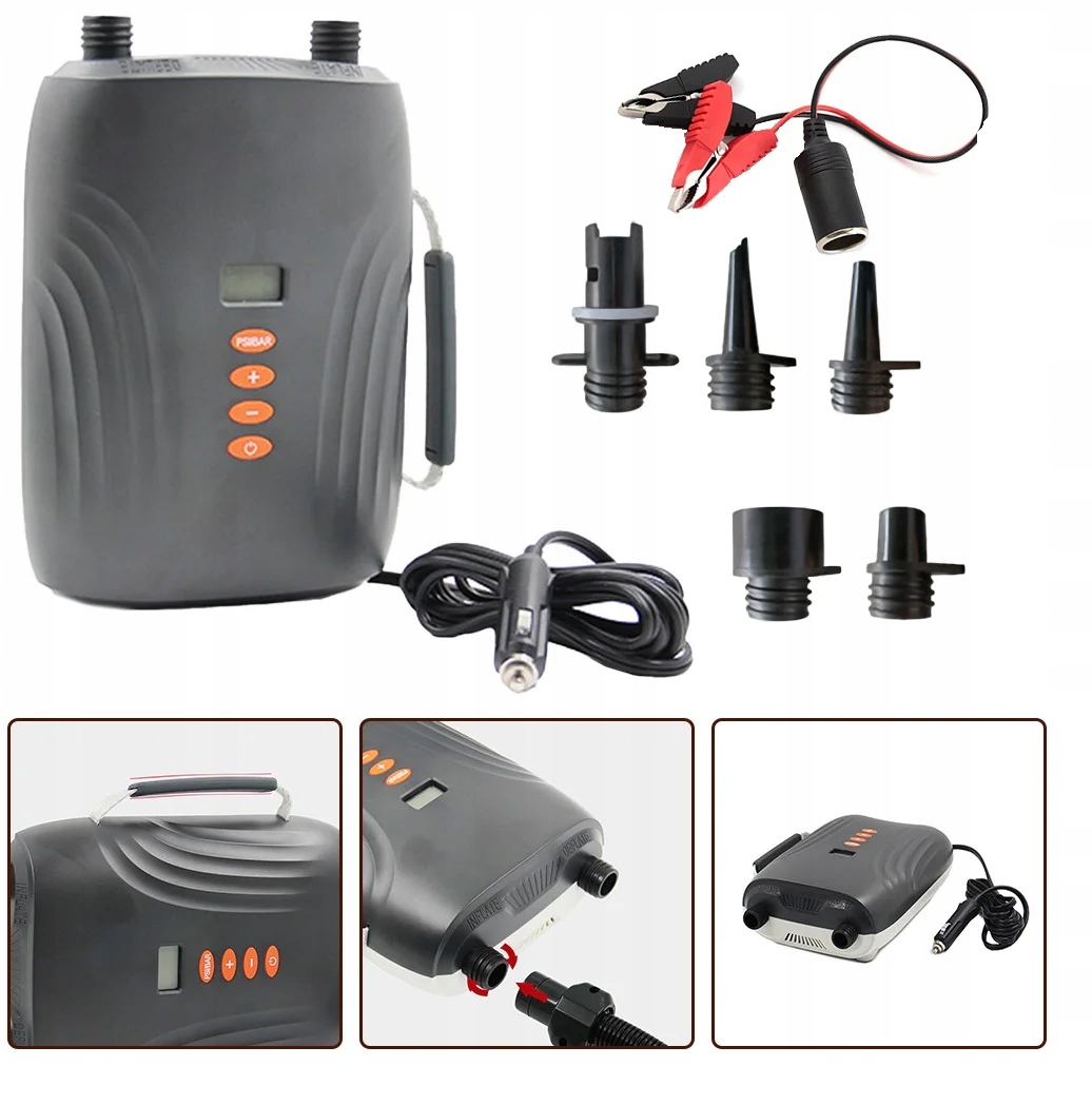 Elektryczna pompka Sup Kormoran Pro 20PSI 2w1 Akumulatorowa 769a