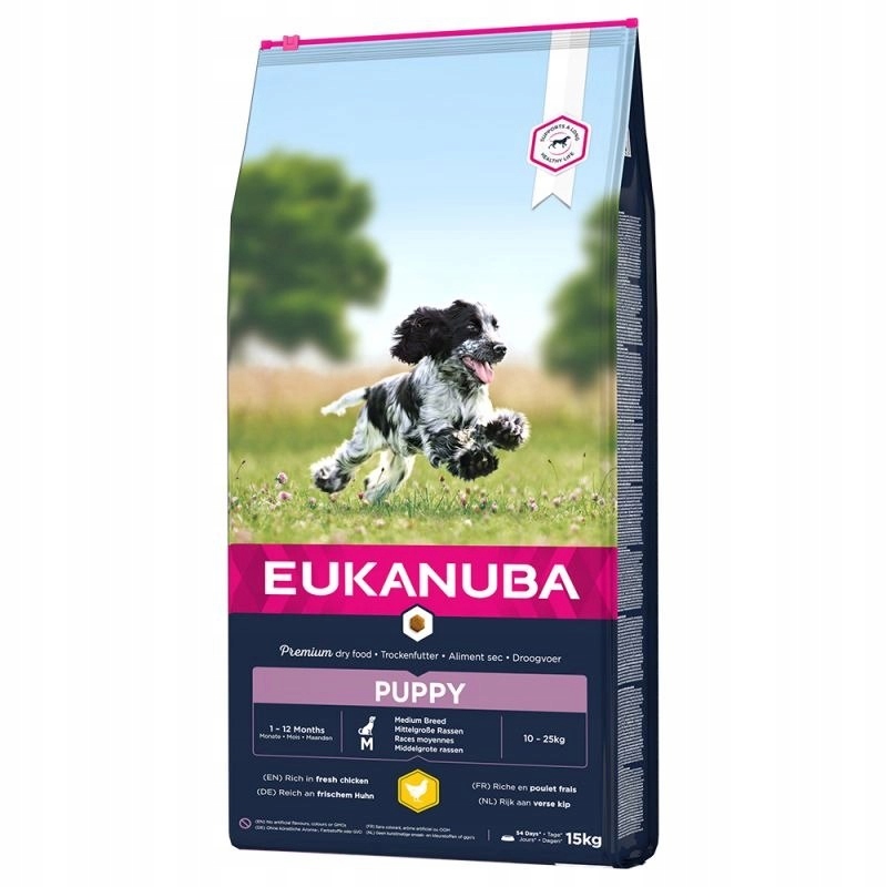 Eukanuba Puppy&amp;Junior Medium Breed 15 kg