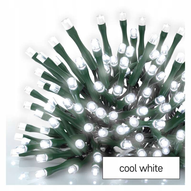 

Lampki choinkowe Classic 240LED 24m zimna biel