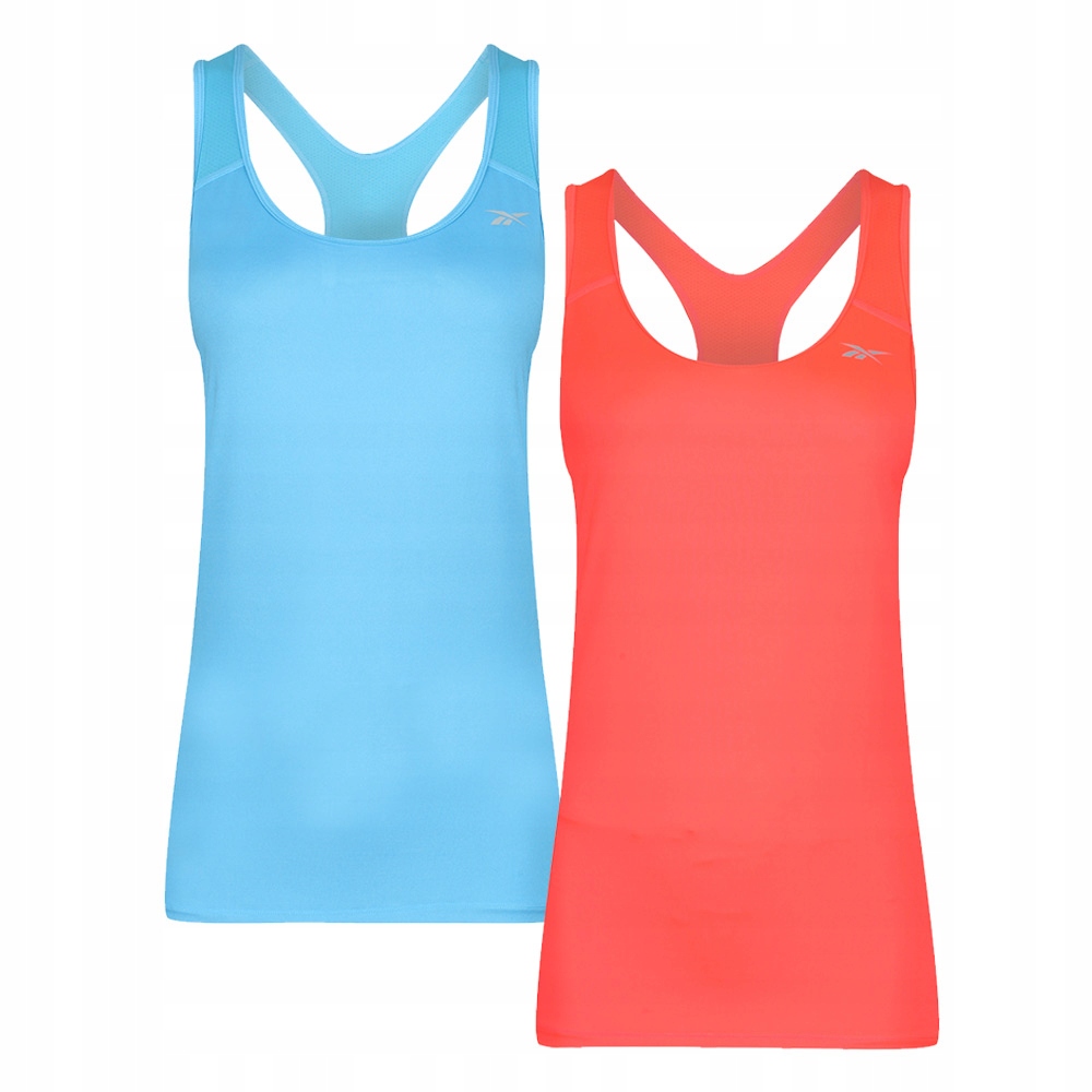 Reebok Dámská košilka Romy F9589 Červená Modrá 2ks Velikost L