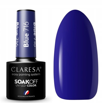 

Claresa Lakier Hybrydowy Uv/led Blue 716