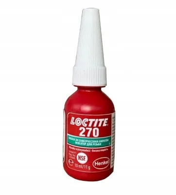 Klej do zabezpieczenia gwintów Loctite 270 mocny zielony 10ML