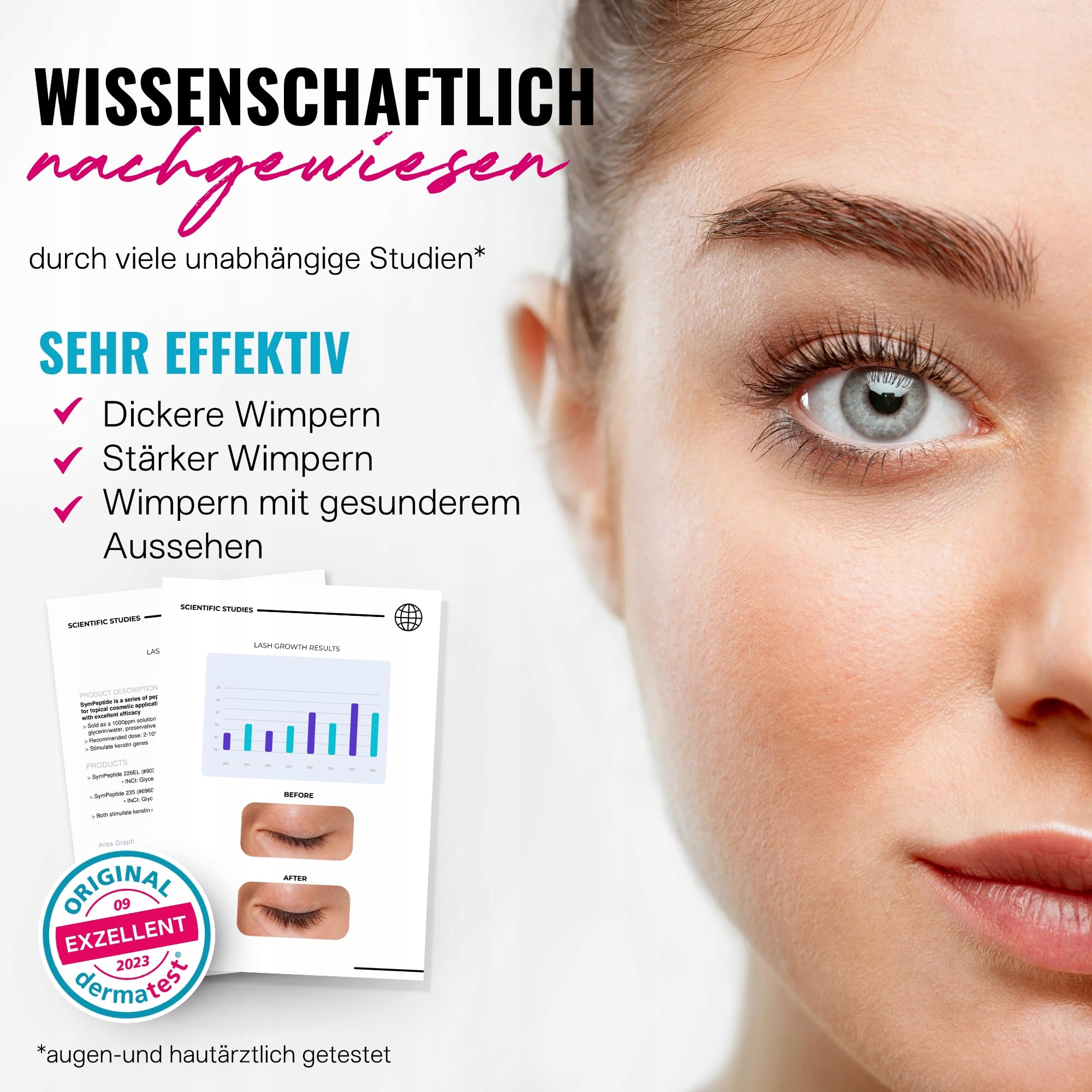 LASHCOCAINE Serum Do Rzęs Długie Rzęsy Wegańskie Made In Germany — miniatura 3