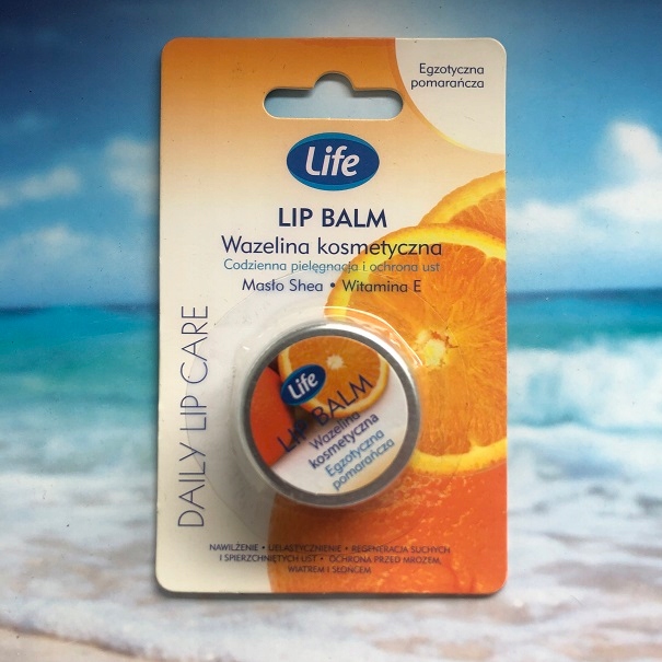 

wazelina vaseline masło do ust Wit.E pomarańcza 8g