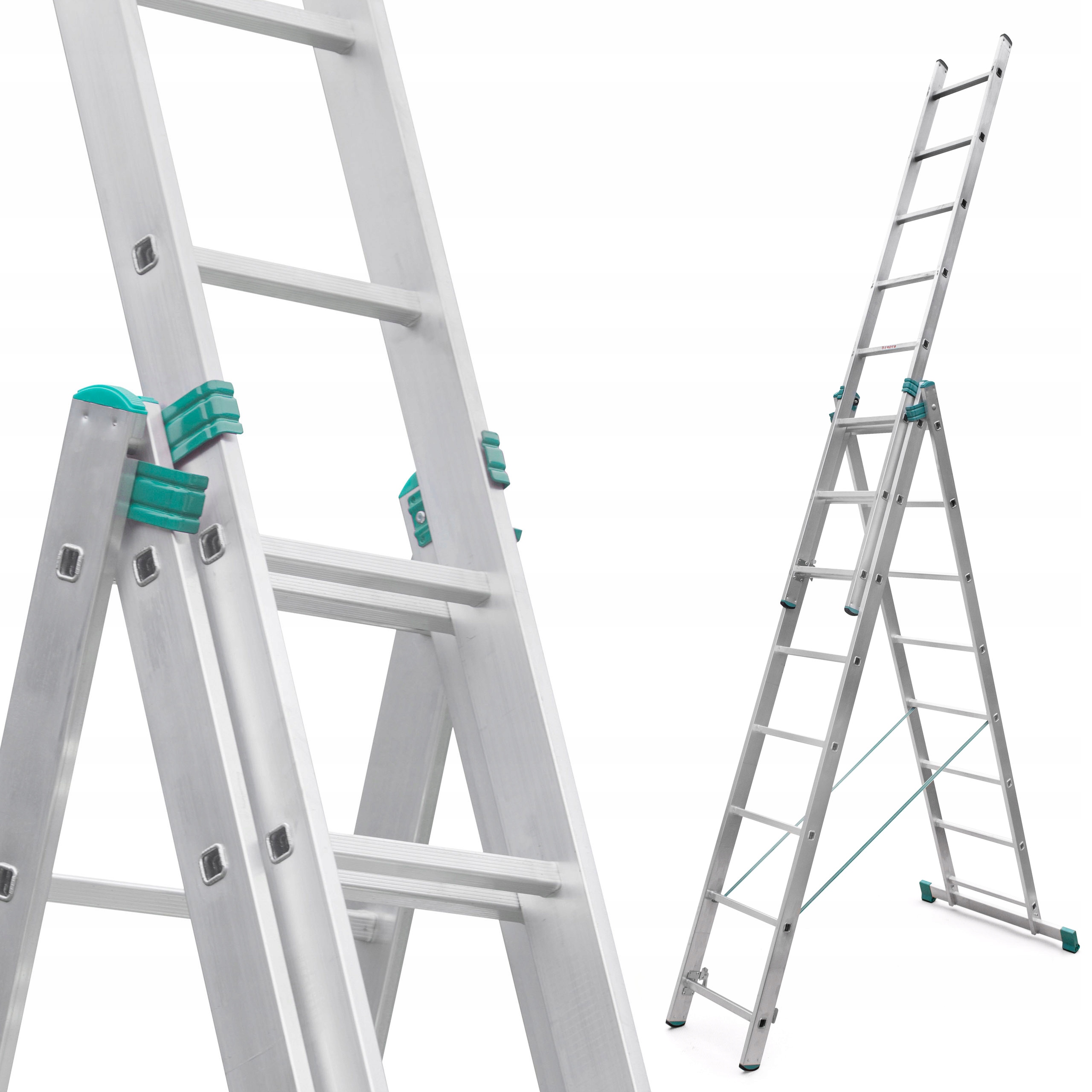 

Drabina aluminiowa 3x8 Alve-profi 'M' 150KG EN-131