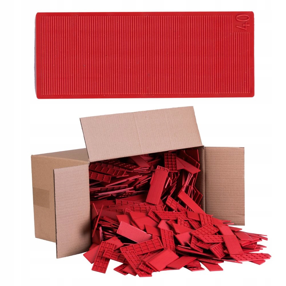 Deckline K4003 Trvanlivé Vyrovnávací Distanční Podložky 40x100x3MM 1000 Ks