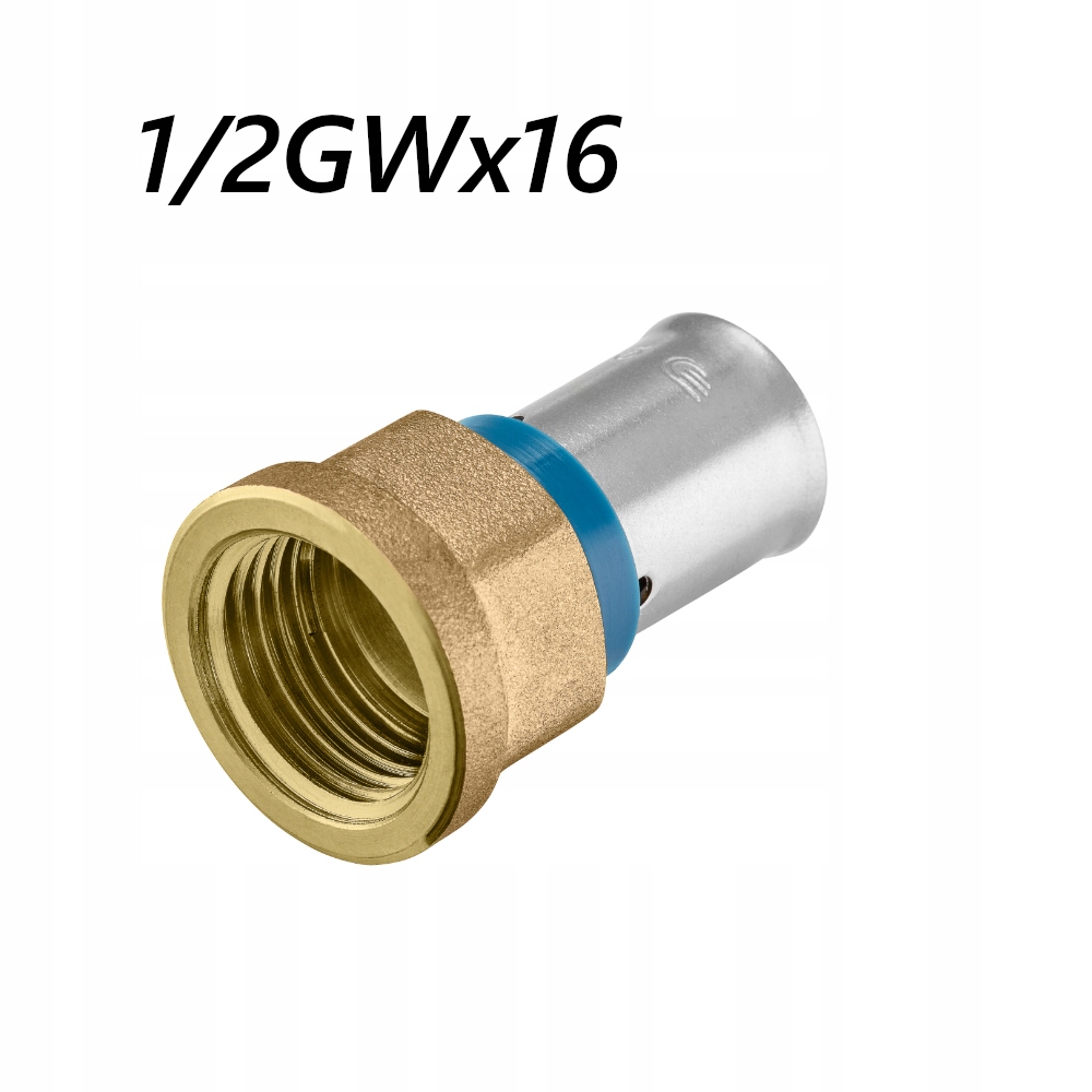 

Złączka Z Gwintem Gw Pex Pert Zaprasowywana 1/2x16