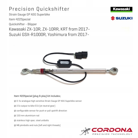 Quickshifter czujnik Suzuki Kawasaki Cordona 422