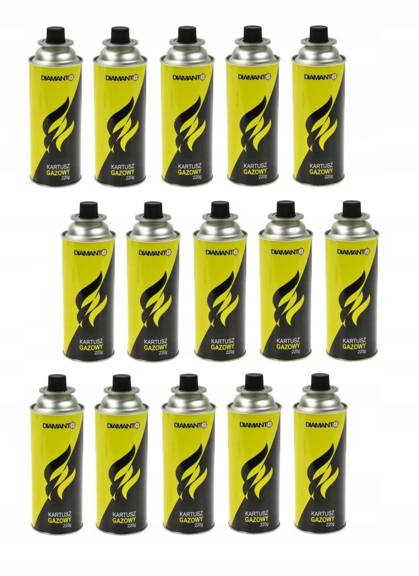 Gaz Kartusz Turistický Vařič 227 G 15 ks