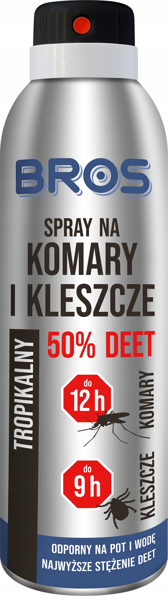

Bros spray na komary i kleszcze 50% deet 180ml