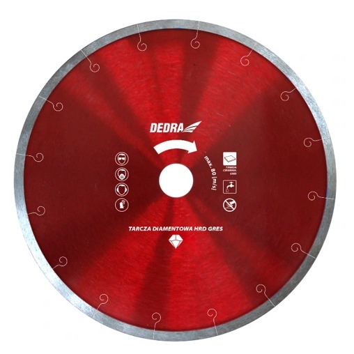 

Dedra H1064 Tarcza diamentowa Hrd Gres 180/22,2mm