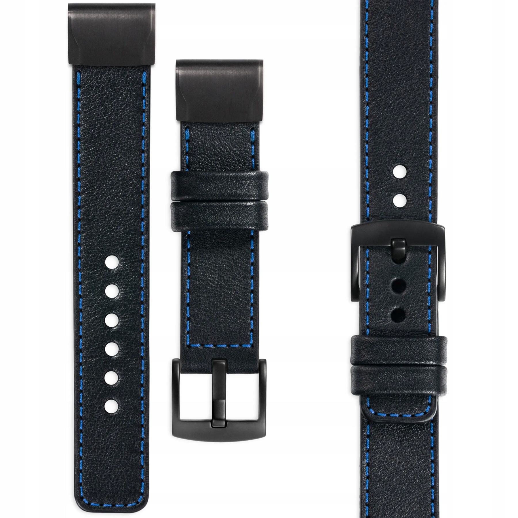 Pásek pro Garmin Fenix 8 7 6 5 Epix QuickFit 22 mm prémiový kožený Polský